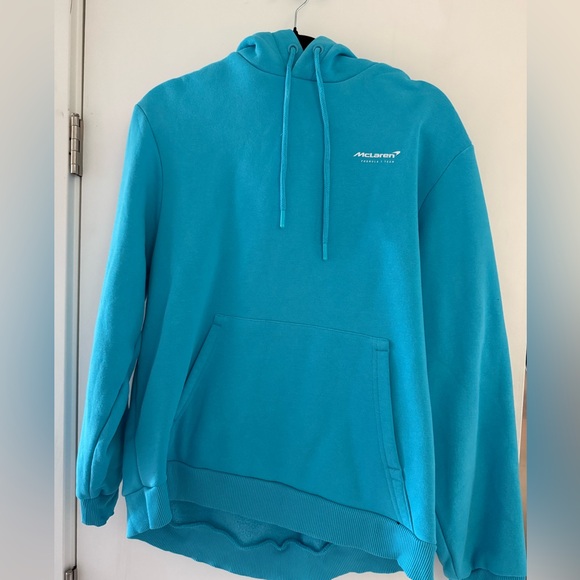 McLclaren Lando Blue Hoodie Sweater - Picture 1 of 2